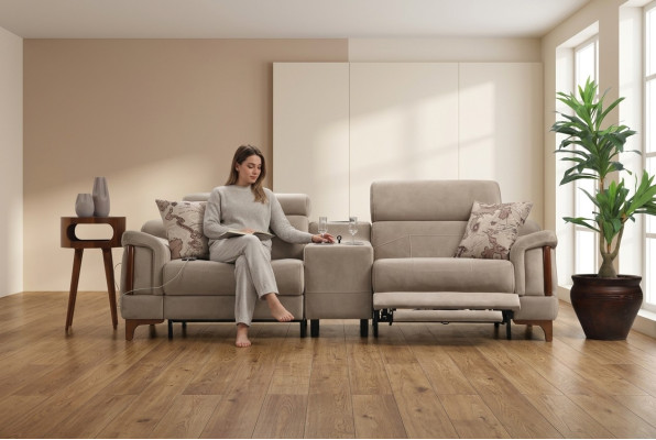 Moderne Bank Bank Ontwerper Nieuwe Meubels Luxe Woonkamer Bekleding Textiel