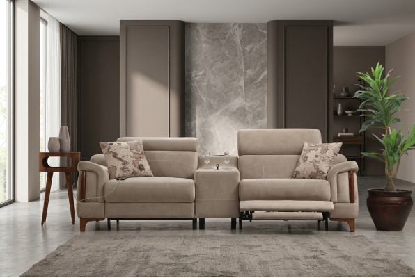 Moderne Bank Bank Ontwerper Nieuwe Meubels Luxe Woonkamer Bekleding Textiel