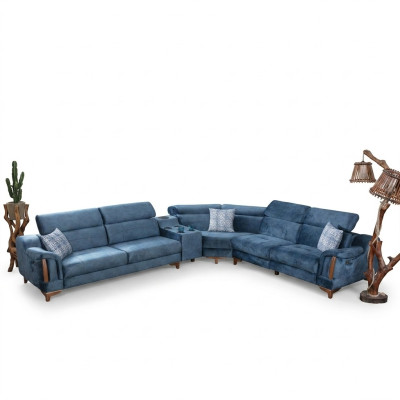 Woonkamer hoekbank L-vormbank Moderne designmeubels Textiel