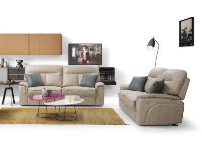 Compleet set 2-delige driezitsbank bankstel modern design woonkamer