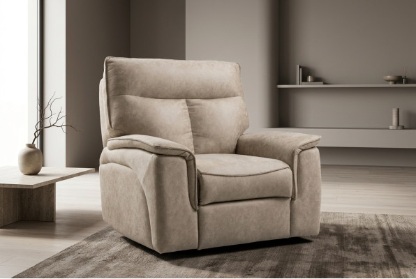 Fauteuil Ontwerp Modern Bekleding Luxe Zit Relax Woonkamer Meubels