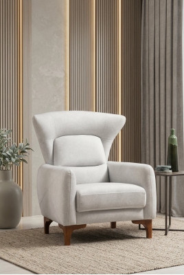 Luxe stoel Modern woonkamer Textiel meubel ontwerp Bekledingsstof
