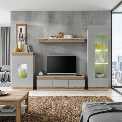 Woonkamer set TV standaard Nieuw rek Luxe meubels Modern design Woonwand
