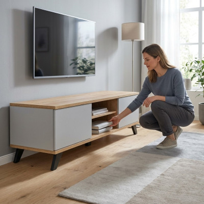Luxe tv-standaard woonkamer Modern Designer meubels Hout Dressoir Nieuw
