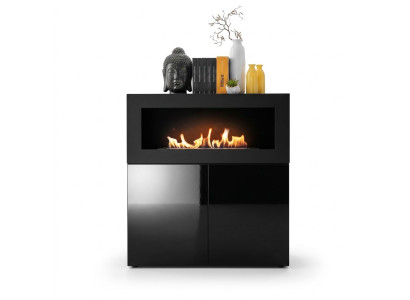 Lade met ingebouwde open haard Moderne designer kast Woonkamer