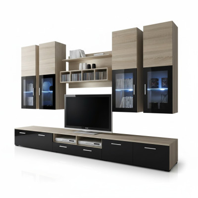 Woonkamer Compleet TV-meubel Design Wandkast Luxe Woonkamer Inrichting Nieuw