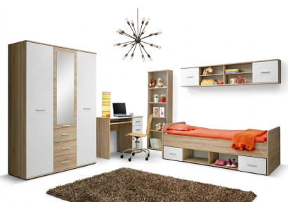 Volledige moderne kinderkamer ontwerper bureau set luxe meubels