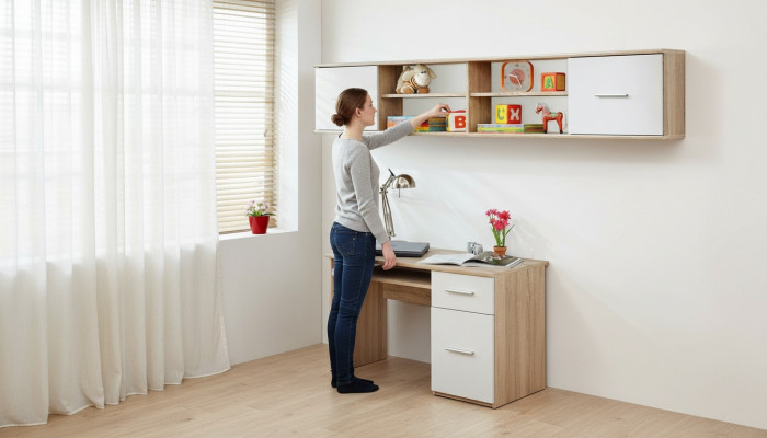 Wandplank Slaapkamerplank Luxe Hout Inrichting Tienerkamer Nieuwe Meubels