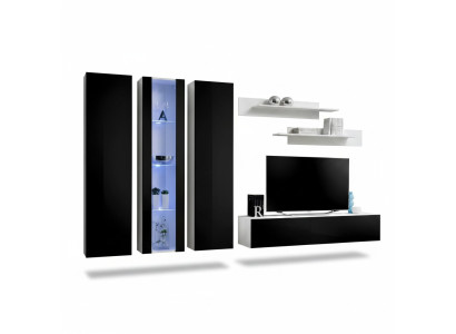 Wandmeubel Luxe Woonkamer Meubel Complete Set 6-delig Designer Inrichting