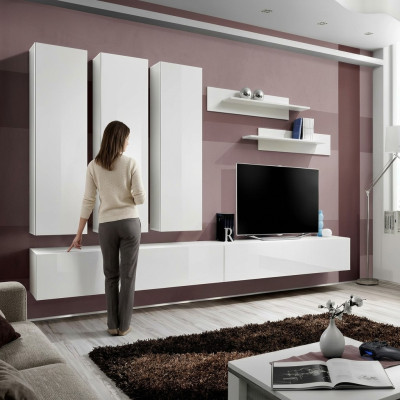 Wandmeubel compleet houten meubels ontwerper woonkamer meubels luxe wandkast