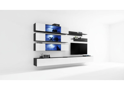 Ontwerper compleet wandmeubilair laag dressoir woonkamer meubels inrichting wandkast