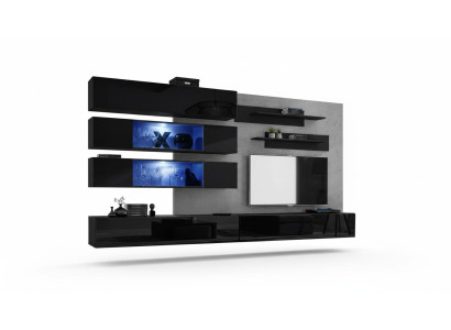 Wandmeubel rtv Woonkamermeubilair Dressoir Wandplanken tv Wandkast Nieuw