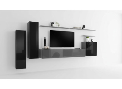 Moderne woonkamer luxe design woonkamermeubels wandkast wandplank nieuw