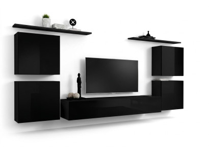 Woonkamer wandplank inrichting woonwand luxe compleet set wandkast  Woonkamer wandplank inrichting woonwand luxe compleet set wandkast