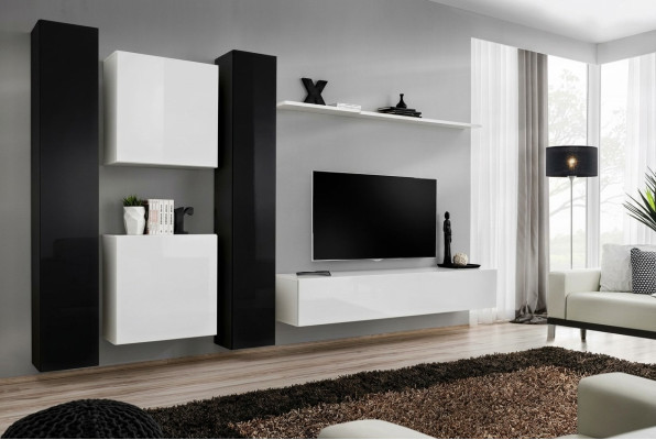 Witte woonwand wandkast designer woonkamer meubels tv-standaard dressoir