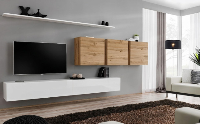 Woonkamermeubels Moderne woonkamerwand Wandkast Sideboard TV-standaard Ontwerper