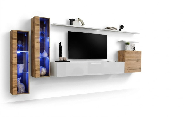 Luxe tv-standaard woonkamer meubilair rtv laagbord ontwerper modern woonkamerwand