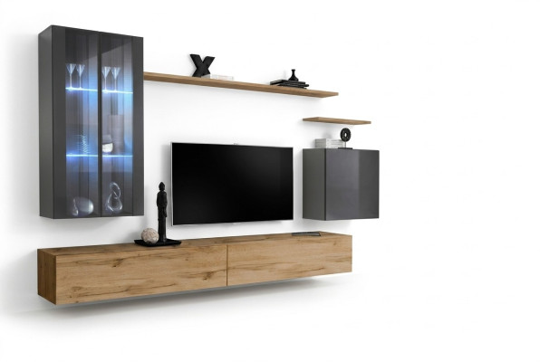 Ontwerper Complete luxe woonkamerset Woonkamermeubilair Planken Stijl Modern Sideboard