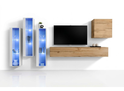 Woonkamer meubelontwerper woonkamer TV-standaard hoogglans dressoir wandkast.