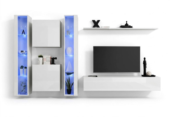 Ontwerper Moderne woonkamer Luxe wandrekken Compleet wandkast Woonkamer meubels