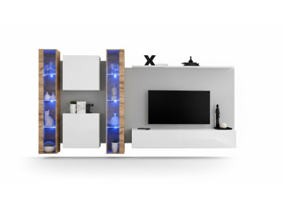 Witte tv-stand woonkamer wandkast design woonkamer meubilair luxe dressoir.