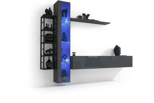 Moderne woonkamer meubel ontwerp stijl tv-standaard muur vitrine