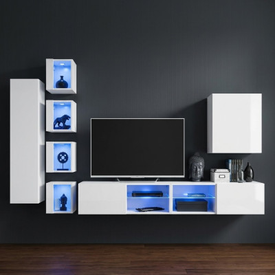 Moderne wandkast hangkast designer tv-standaard wandkast houten meubels nieuw