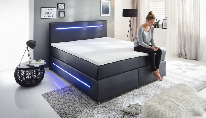 Luxe slaapkamer Modern Bed Bekleding Ontwerp Luxe Inrichting Dubbel Nieuw