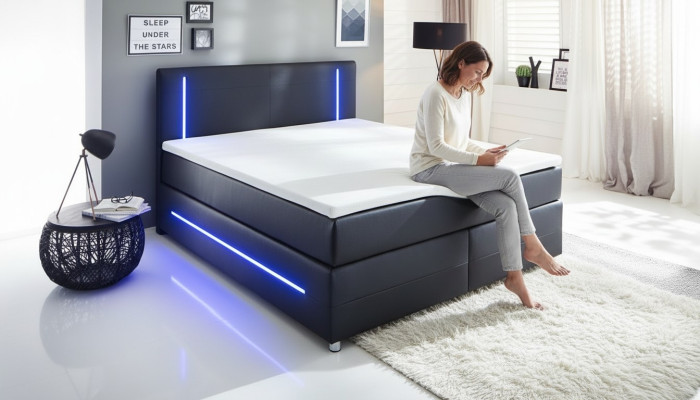 Luxe Modern Slaapkamer Designer Tweepersoonsbed Bed 180x200cm Nieuw Ontwerp.