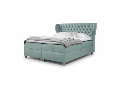 Slaapkamer Modern Bed Chesterfield Inrichting Gestoffeerd Bed Hout Design Meubels