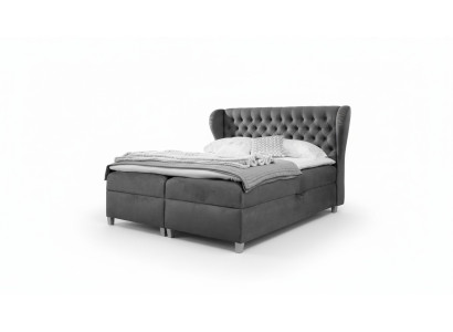 Luxe Design Boxspringbed Slaapkamer Gestoffeerd Bed Modern Meubelen Chesterfield