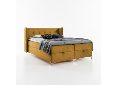 Bed 160x200 cm luxe design meubels slaapkamer boxspringbed dubbel nieuw