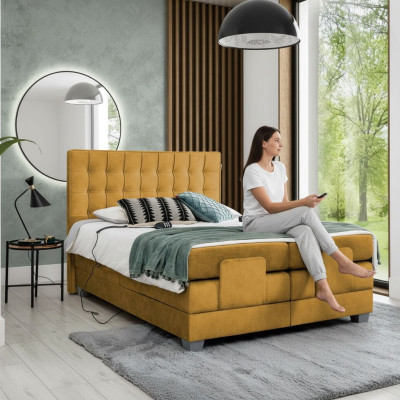 Bed Luxe meubels Slaapkamer gestoffeerd tweepersoonsbed Textiel Inrichting Nieuw