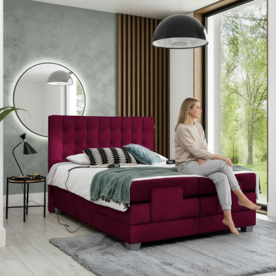 Tweepersoonsbed Inrichting Luxe Bed Ontwerp Modern Hout Textiel Meubilair Nieuw