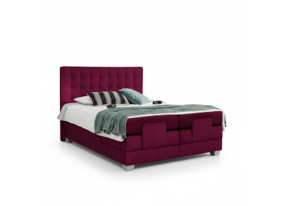 Tweepersoonsbed Inrichting Luxe Bed Ontwerp Modern Hout Textiel Meubilair Nieuw