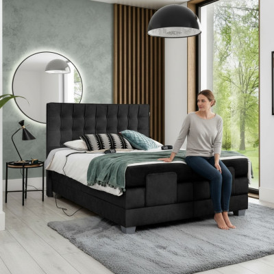 Boxspringbed gestoffeerd bed gestoffeerde meubels luxe bed slaapkamer modern design nieuw