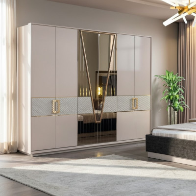 Slaapkamer Kledingkast Moderne meubels luxe Nieuwe inrichting Ontwerp