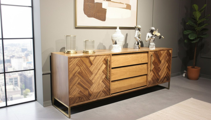 Sideboard Woonkamer Ontwerp Modern Console Luxe Inrichting Nieuw