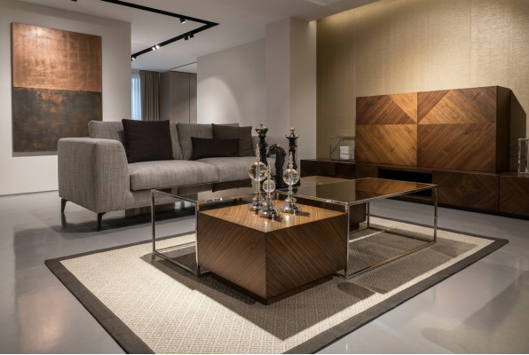 Luxe salontafel woonkamer meubels hout met glas design modern nieuw.