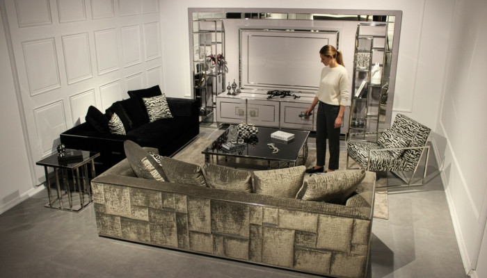 Modern woonkamerset bankstel meubels design wandmeubel salontafel compleet.