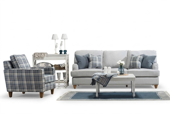 Luxe woonkamerset Moderne meubels Bankstel Driesitzer Design Nieuwe fauteuil