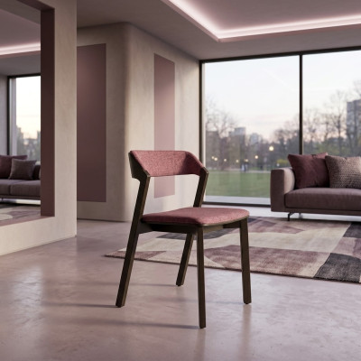 Bruine Stoel Modern Eetkamer Luxe Meubel Ontwerp Gestoffeerde Meubels Nieuw