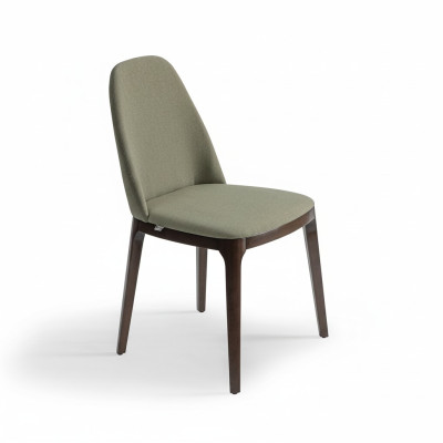 Eetkamermeubilair luxe stoel design gestoffeerde zitting inrichting stijl modern nieuw