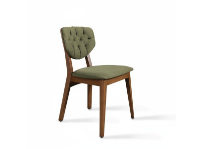 Chestefield eetkamerstoel gestoffeerde stoelen luxe meubels inrichting gestoffeerde zitting