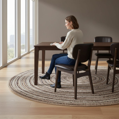 Moderne meubelstoel eetkamer Nieuwe luxe zitmeubel bekleding