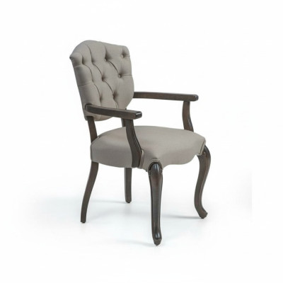 Eetkamerontwerper Chesterfield-stoel hout luxe stijl modern gestoffeerde stoel nieuw