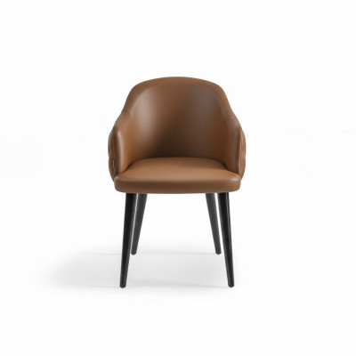 Chestefield stoel met armleuningen designer eetkamer moderne inrichting.