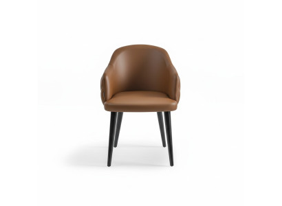 Chestefield stoel met armleuningen designer eetkamer moderne inrichting.