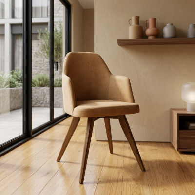 Designer meubelstoel met armleuningen Modern Luxe Eetkamer Inrichting