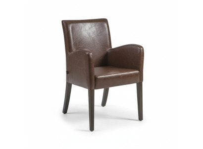 Ontwerp Loungestoel Eetkamer Gestoffeerde Stoel met Armleuningen Fauteuil Nieuw